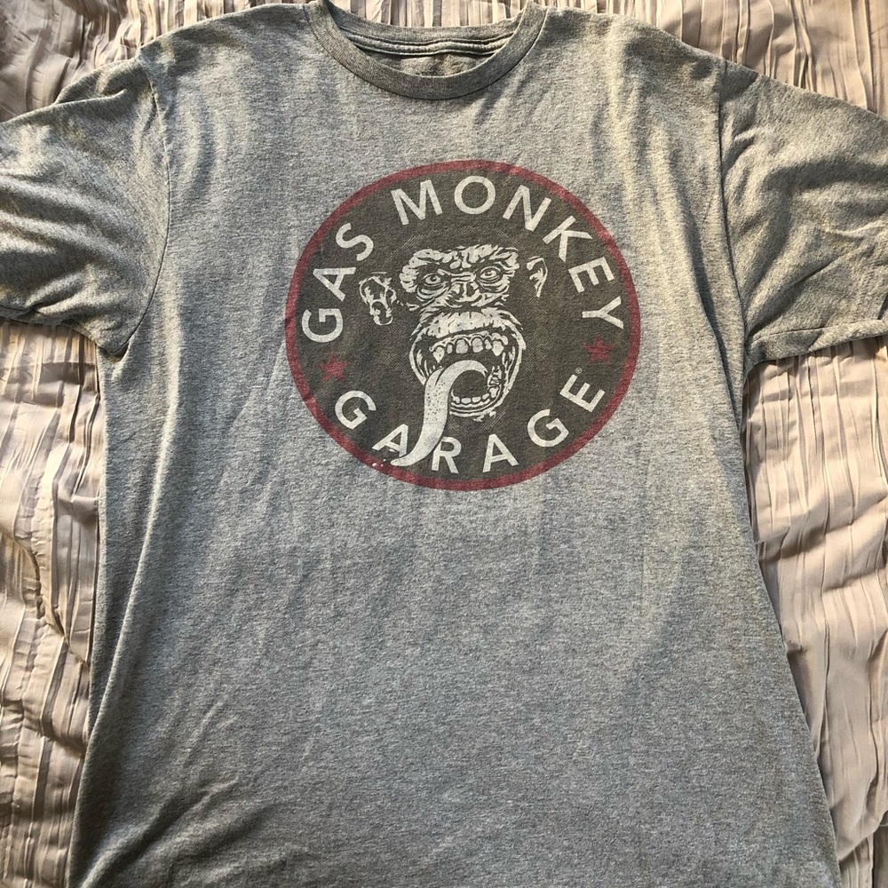 Mens gas monkey garage t shirt